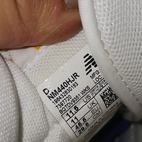 New Balance 440 High Streetwear/Lifestyle/Basketball Shoes Size 11.5 for Men - Picture 10 of 13